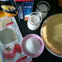 黄桃酸奶慕斯蛋糕的做法图解1