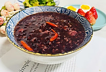 红枣黑米粥