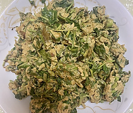 香椿炒鸡蛋-季节美食的做法