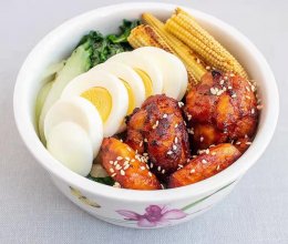 韩式鸡肉便当的做法
