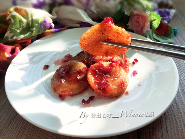 浪漫花香【私房玫瑰糍粑】的做法