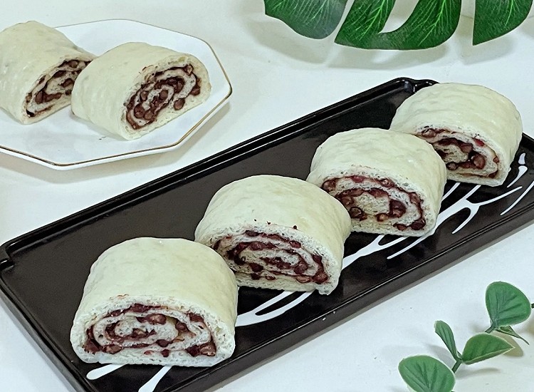蜜豆卷的做法