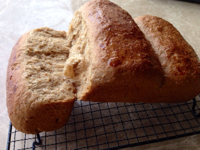 汤种全麦面包～柔软拉丝的做法