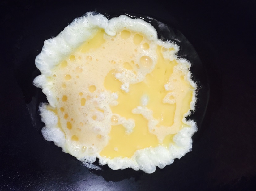 腊肠鸡蛋炒米饭的做法图解5