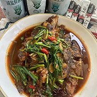 #减一点更好#红烧鳜鱼 家常做法 肉质鲜美  味道十足的做法图解12