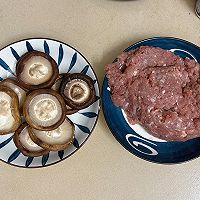 #花式炖煮不停歇#蘑菇新吃法—超下饭的蘑菇酿肉的做法图解1