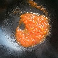 茄汁盖浇炒挂面的做法图解7