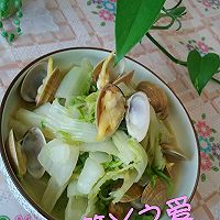 蛤蜊奶白菜的做法图解8