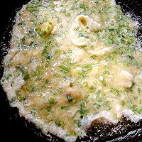 蟹肉鸡蛋炒韭菜苔（香葶）的做法图解3