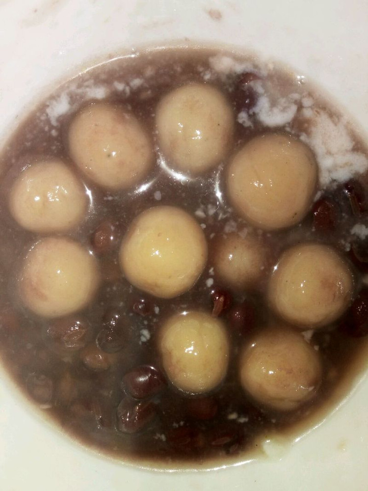 红豆圆子汤的做法