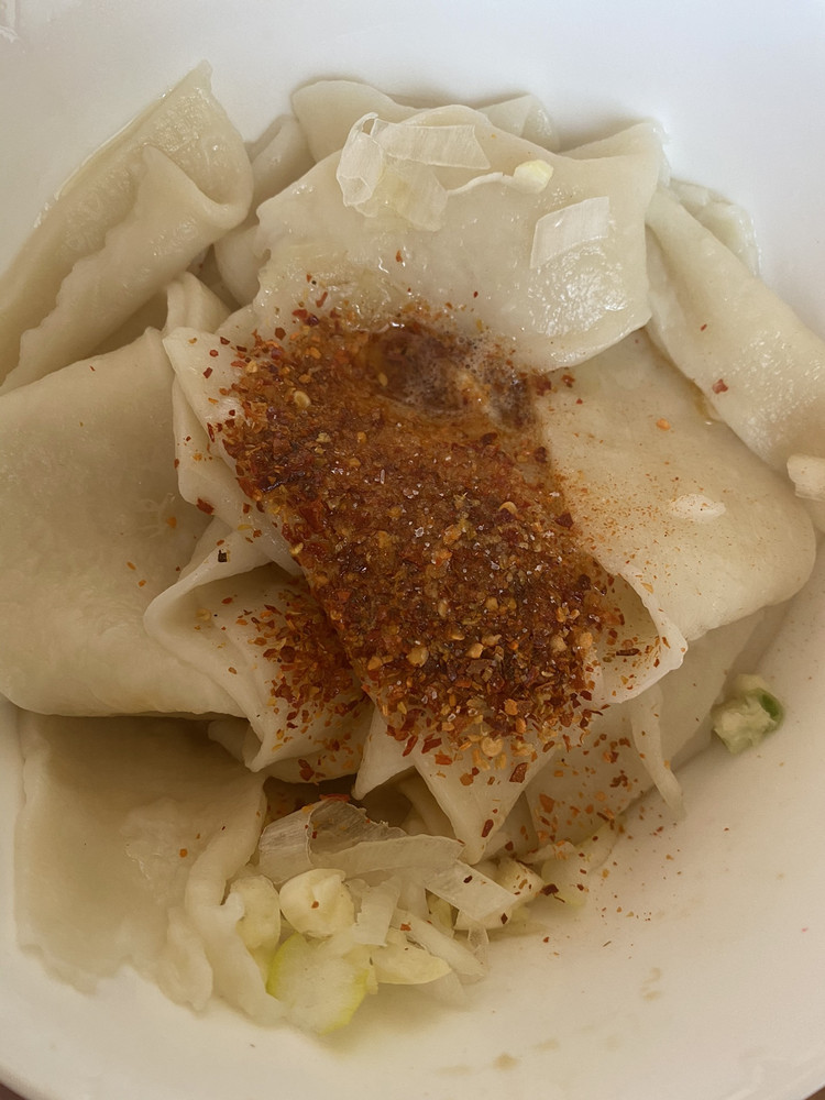 油泼面的做法