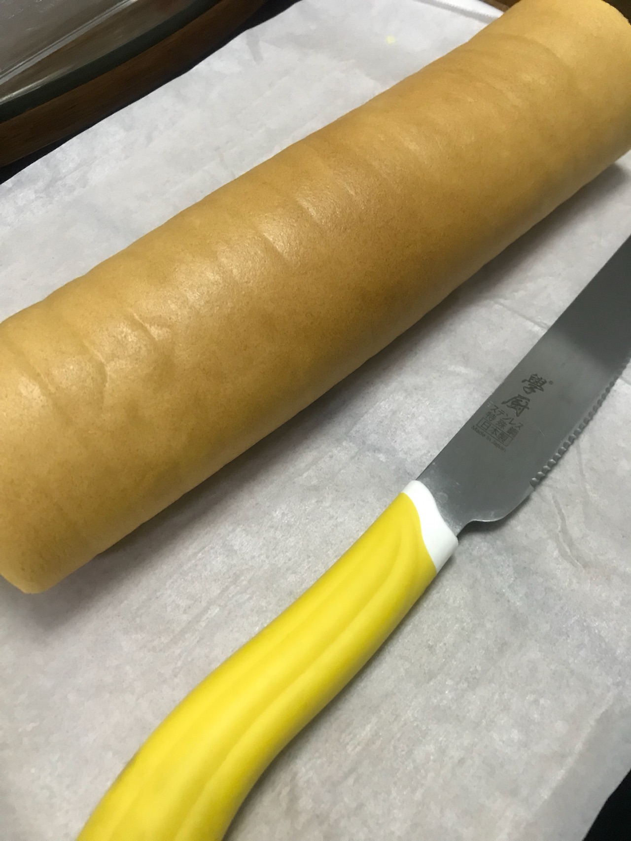 肉松戚风蛋糕卷的做法图解10