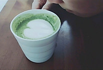 抹茶拿铁 | 手工奶泡的做法