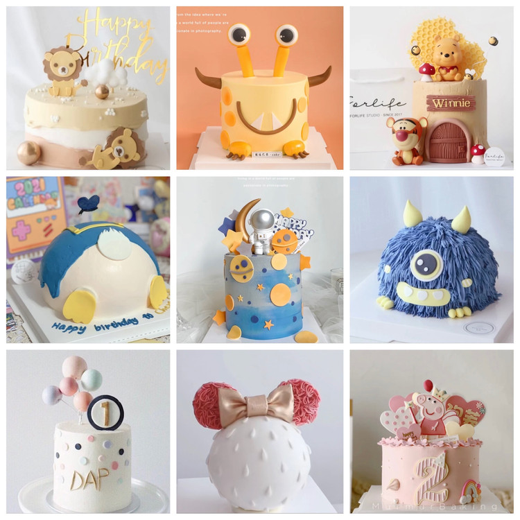 ［80张］全网最全超可爱儿童蛋糕图片合集的做法