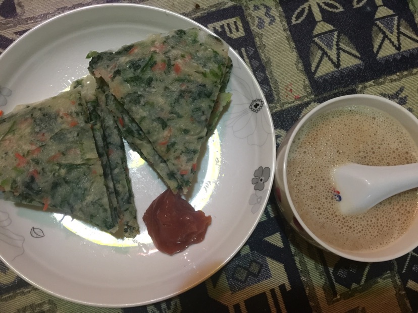 蔬菜饼的做法图解9