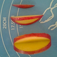 苹果花拼盘的做法图解2