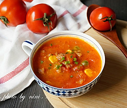肉末番茄汤的做法