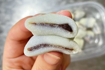 糯叽叽的豆沙麻薯小方