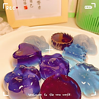 蝶豆花白凉粉的做法图解4