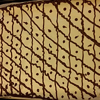 芒果奶油蛋糕卷（菱格花纹）的做法图解6