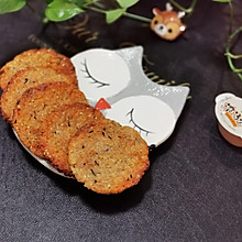 #营养小食光#酥脆肉松米饼