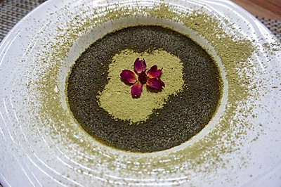 低卡花样冰激淋之抹茶酸奶冻
