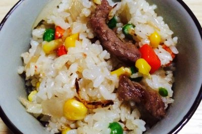 樱花虾炒饭|养老公不重样