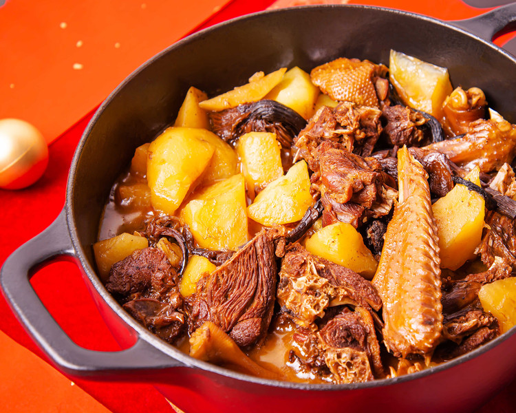 铁锅炖大鹅，东北风味年夜饭主菜的做法