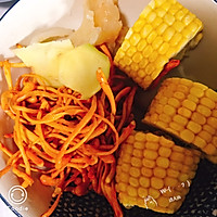 鱼胶虫草花玉米牛肉汤~回民朋友也能喝的做法图解2