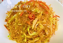 包菜粉丝的做法