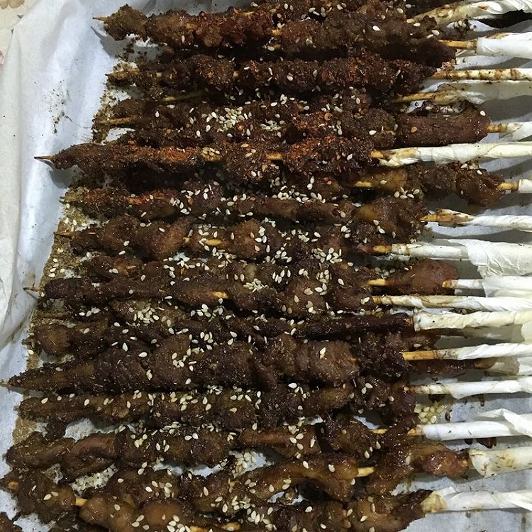 烤羊肉串的做法