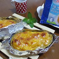 芝士焗红薯——百吉福创意芝士早餐菜谱的做法图解12