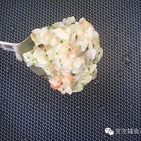 虾仁西兰花香菇米饼的做法图解8