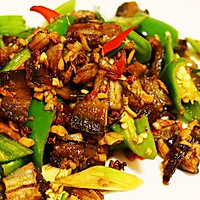菜男香辣鳝鱼片的做法图解3