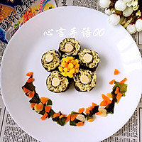 寿司面和寿司花#小虾创意料理#的做法图解11