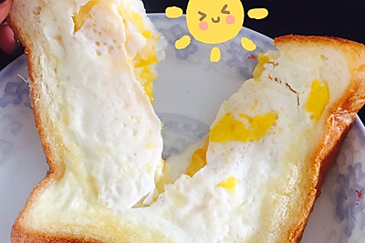 快手早餐——鸡蛋芝士面包片