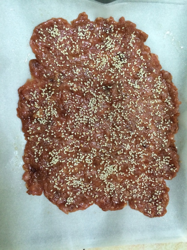 蜜汁猪肉脯的做法图解2