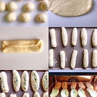 咸香浓郁❗黄金芝士蒜香法式软面包零失败的做法图解2