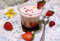 樱桃草莓思慕雪#膳魔师夏日魔法甜品#的做法