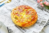 火腿彩蔬披萨#金龙鱼精英100%烘焙大赛颖涵战队#的做法