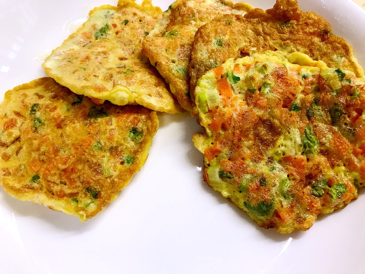 胡萝卜鸡蛋饼的做法