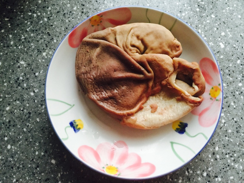 辣炒肚丝的做法图解3