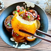 “冬吃萝卜夏吃姜”，酱香焖萝卜，超级好吃#我心中的冬日限定#的做法图解14