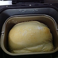 面包机版葡萄干牛奶吐司的做法图解12