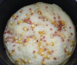 电压力锅玉米火腿蛋糕的做法