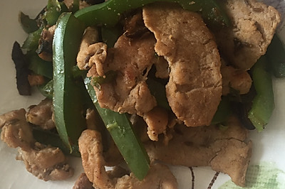 孜然香菇炒肉