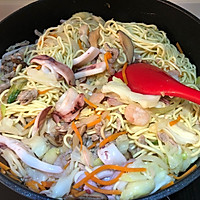 海陸炒麵的做法图解9