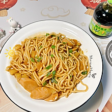 #让宝贝爱上每一顿饭#土豆火腿焖面