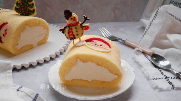 圣诞彩绘蛋糕巻－圣诞烘趴 为爱起烘