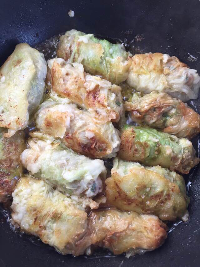 白菜卷的做法图解7